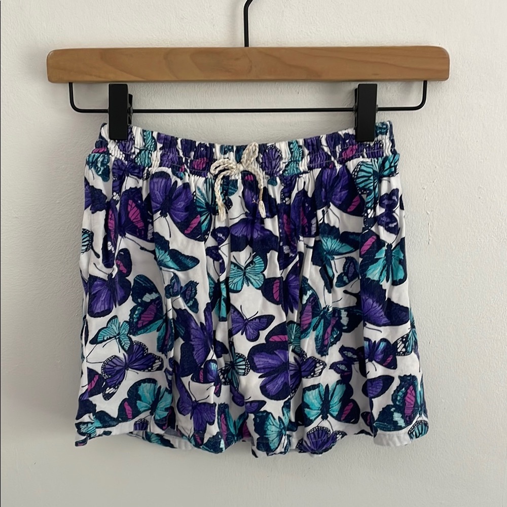 Butterfly Print Skort Girls 7